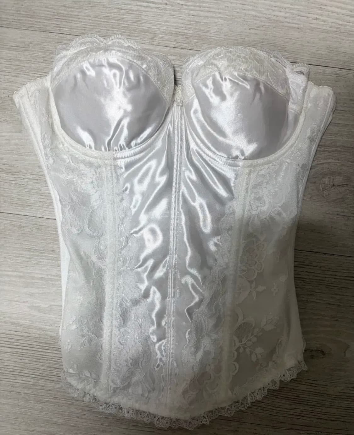 일본 빈티지 웨딩 코르셋 화이트  상품이미지1
