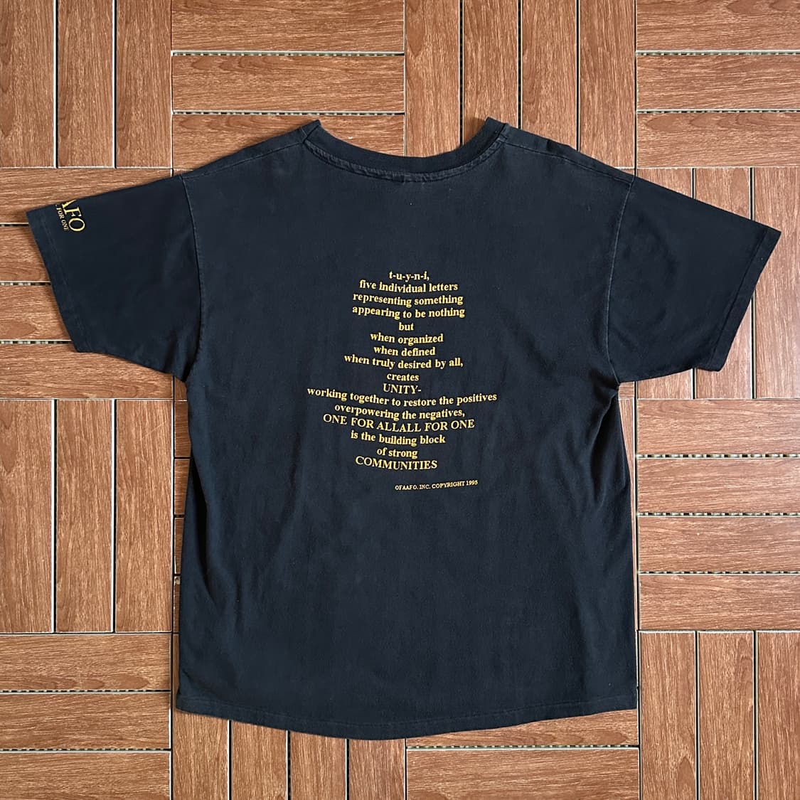 90’s Hanes usa made J.Logan 1/2 tee 상품이미지2