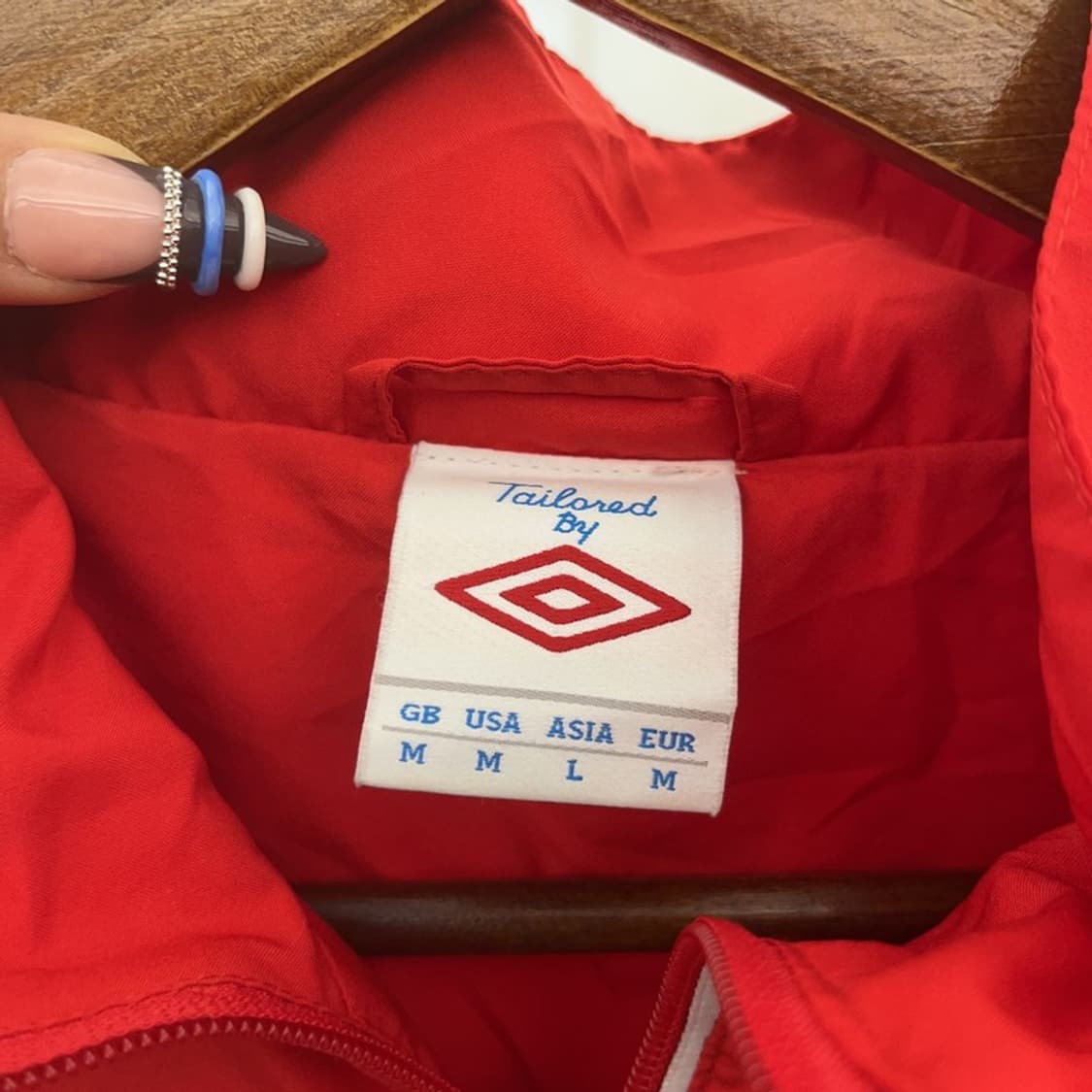 엄브로 레트로 빈티지 00's 바람막이 자켓 L C07686 상품이미지5