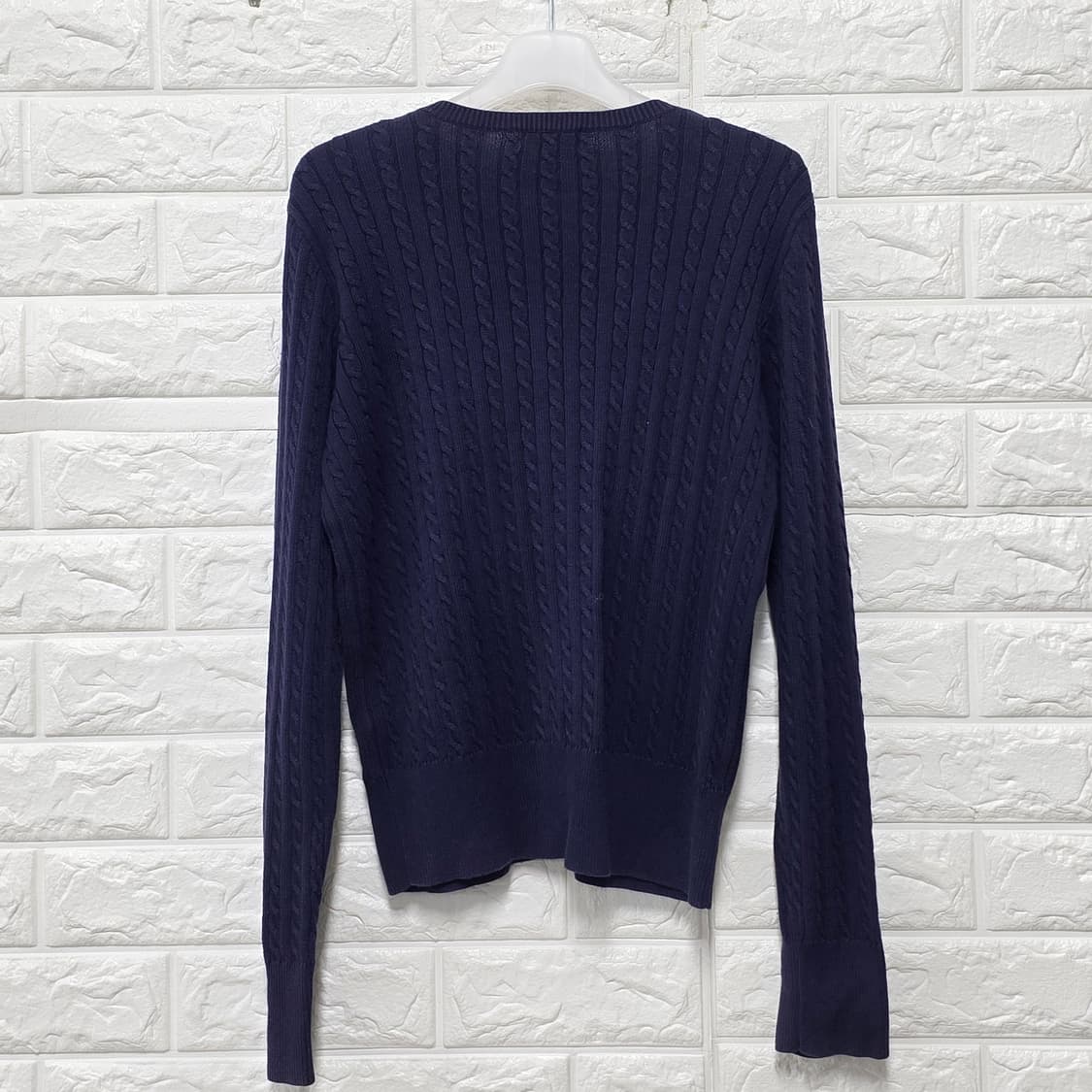 폴로랄프로렌 네이비 케이블 가디건 M 상품이미지4