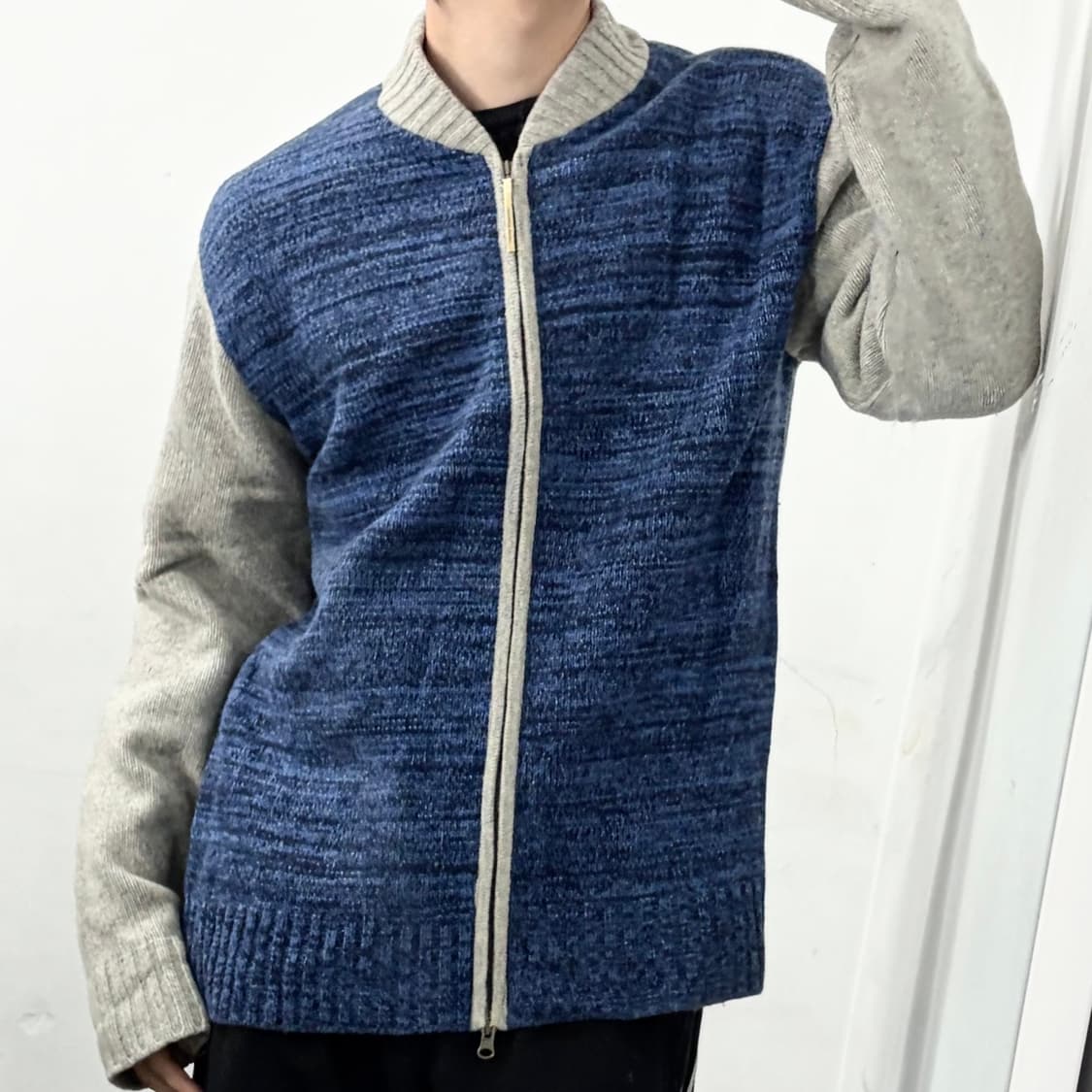 베르사체 스포츠 투웨이 니트 집업 자켓 상품이미지2