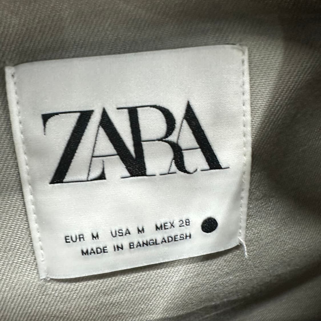 95 자라 여자 루즈핏 데님 자켓 상품이미지3