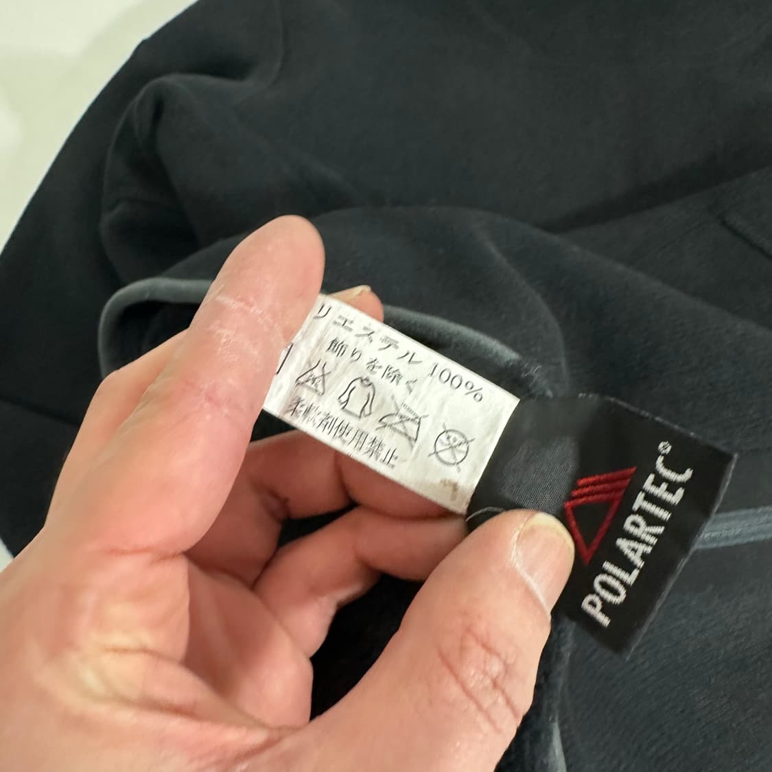 우먼XS-S 아크테릭스 블랙 팔로고 폴라텍 플리스 집업 자켓 상품이미지8