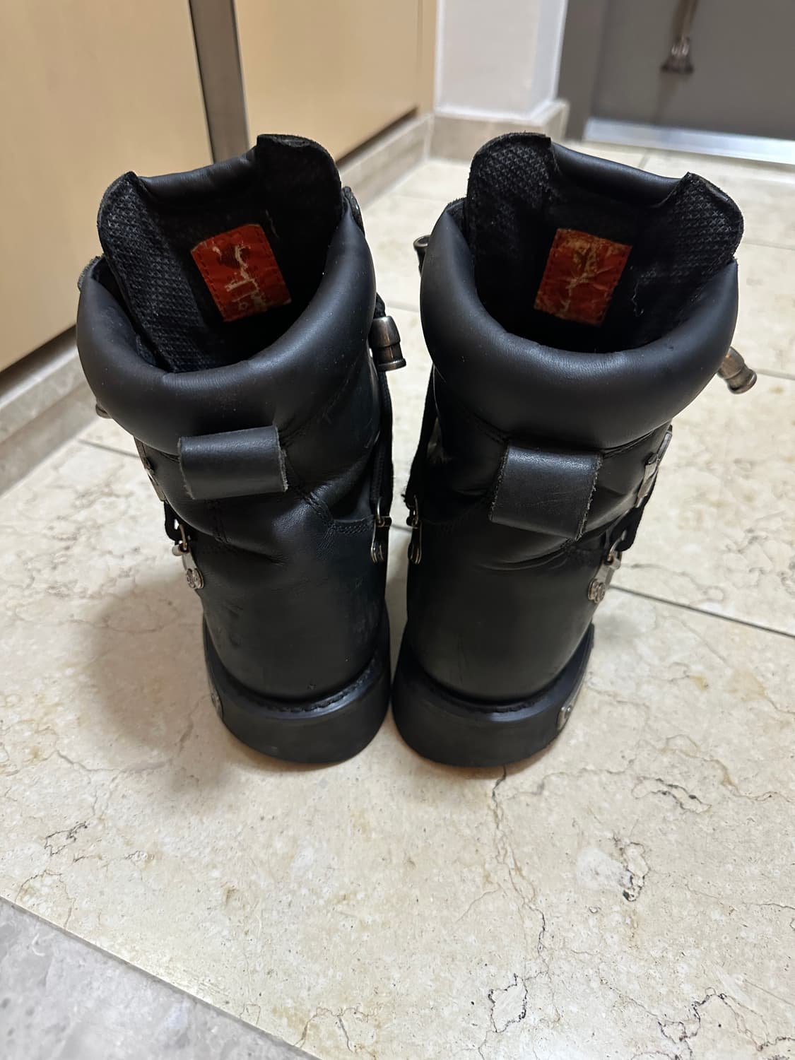 할리데이비슨 블랙 가죽 부츠 US 9.5 상품이미지6