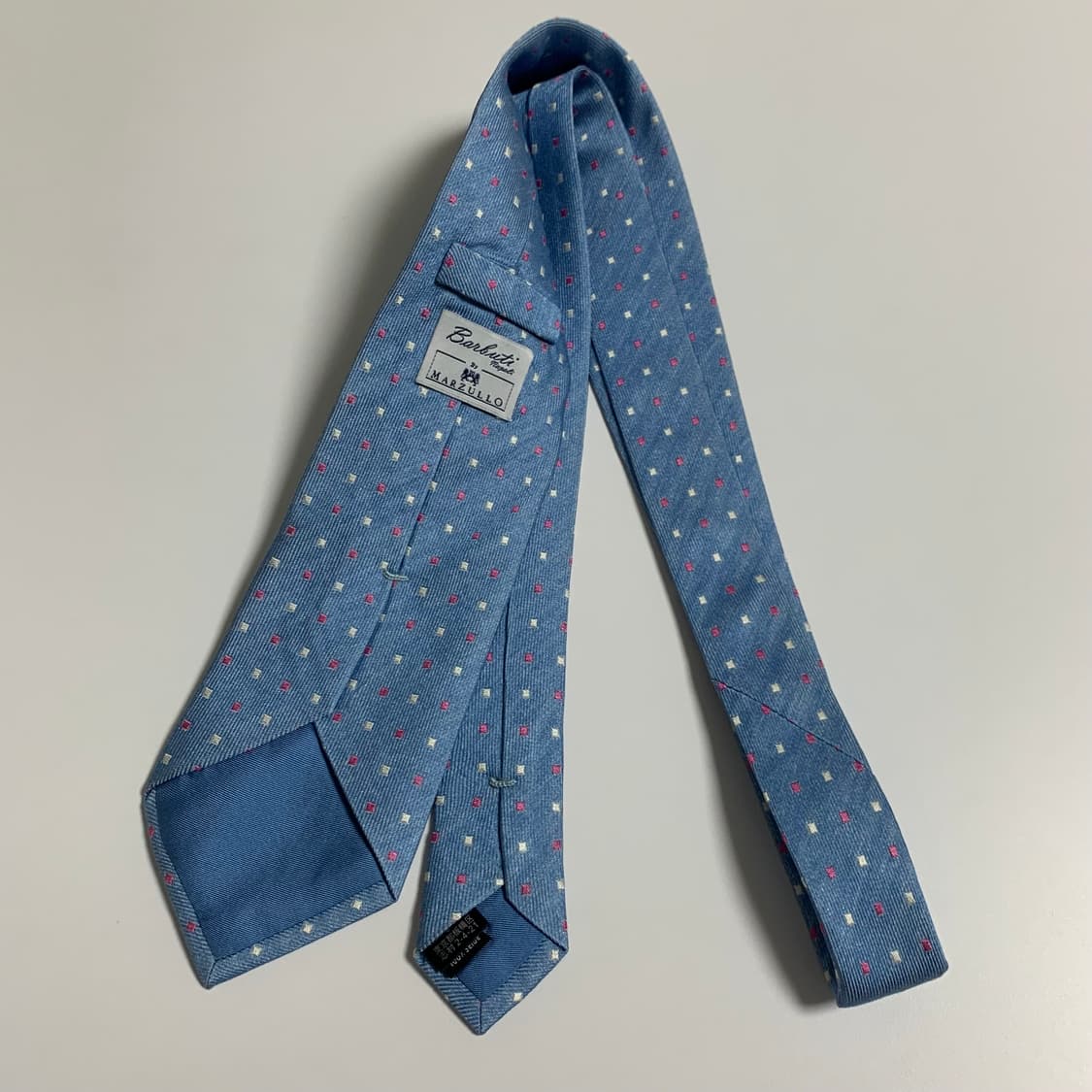 바르바티 나폴리(Barbati Napoli) 100실크 자카드 명품넥타이 상품이미지10