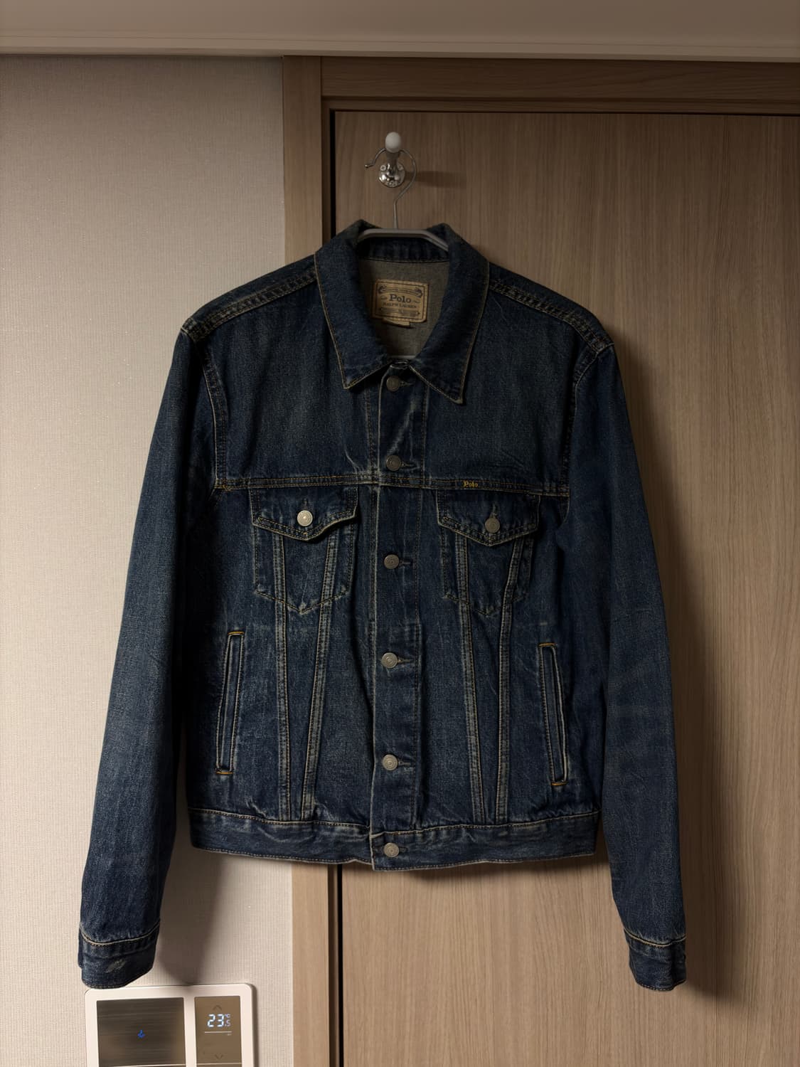 폴로 페이디드 데님 트러커 자켓 M 상품이미지1