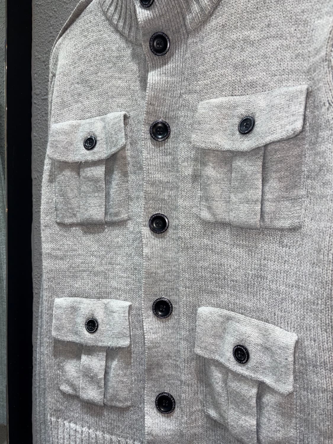 빈티지 포켓 니트가디건 상품이미지6