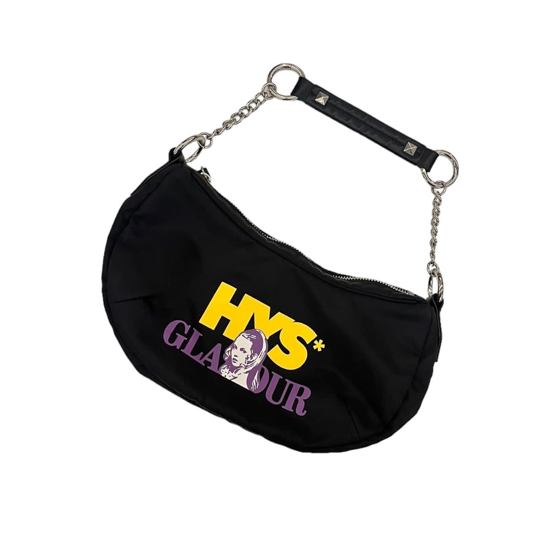 히스테릭글래머 나일론 숄더백 블랙 상품이미지1