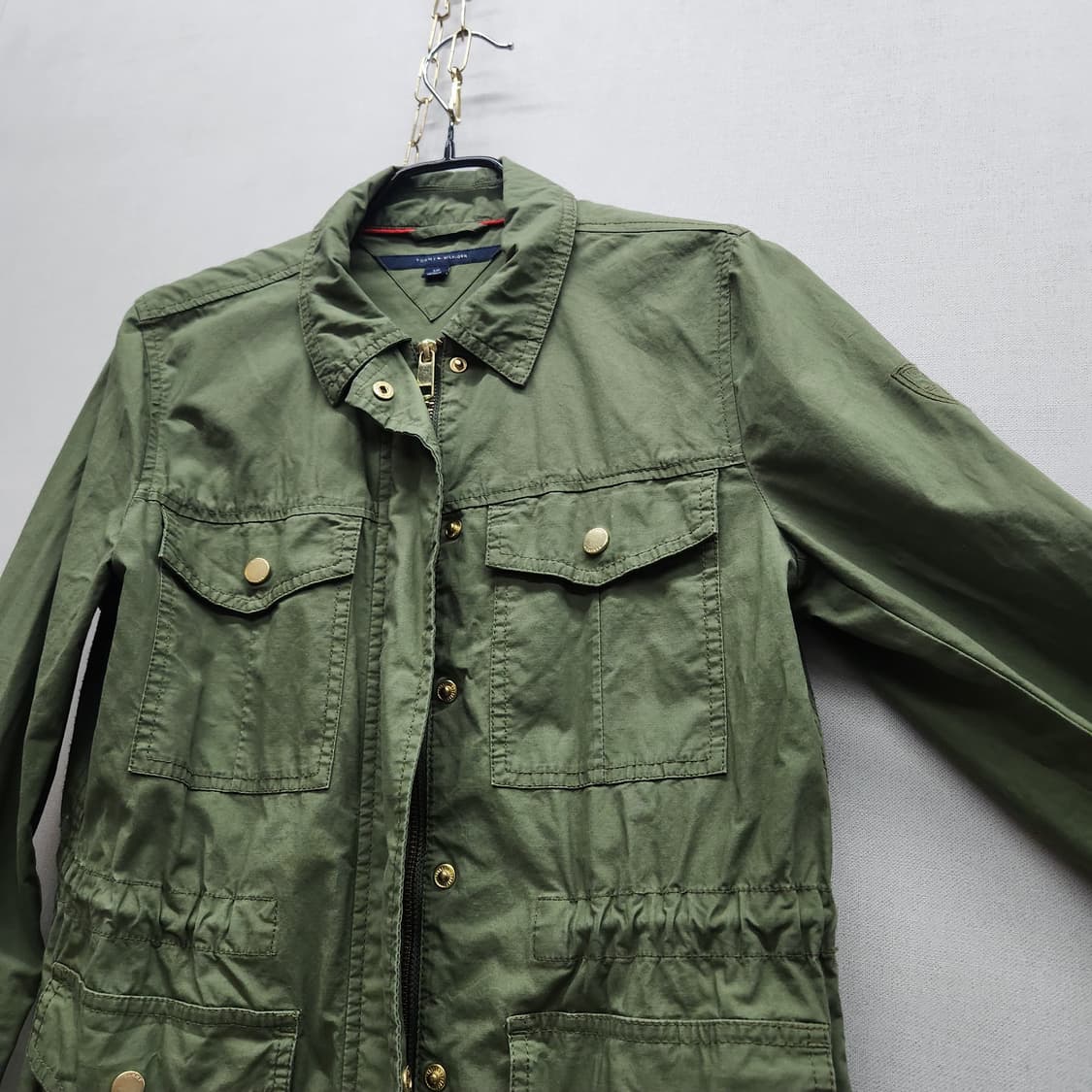 타미힐피거 허리스트링 야상 자켓 S(S) 상품이미지3