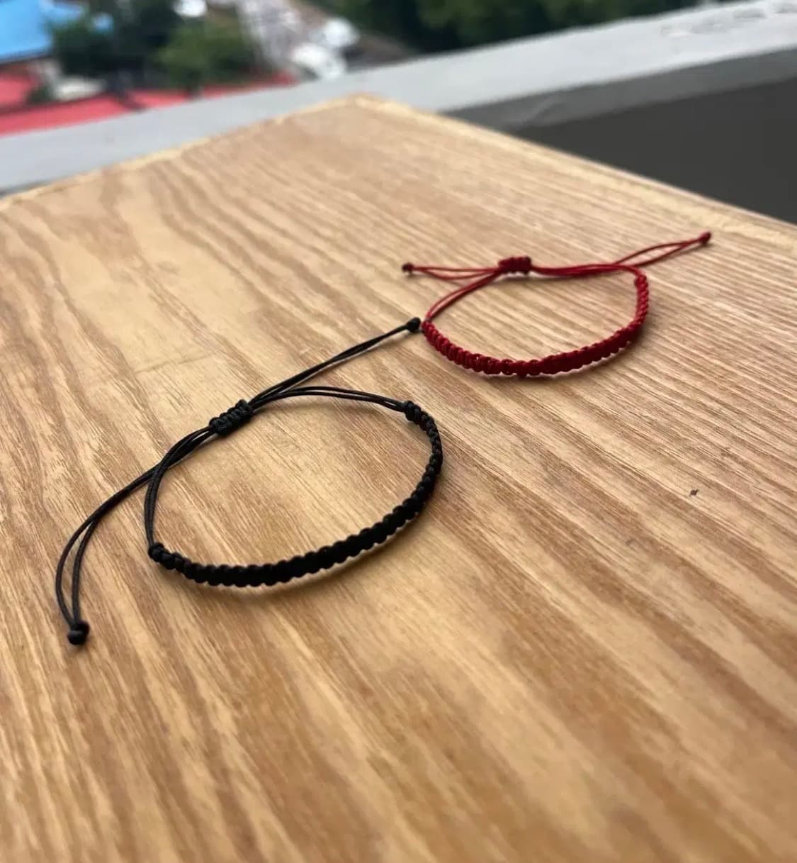 핸드메이드 매듭 실팔찌(개당 1900원) 상품이미지1