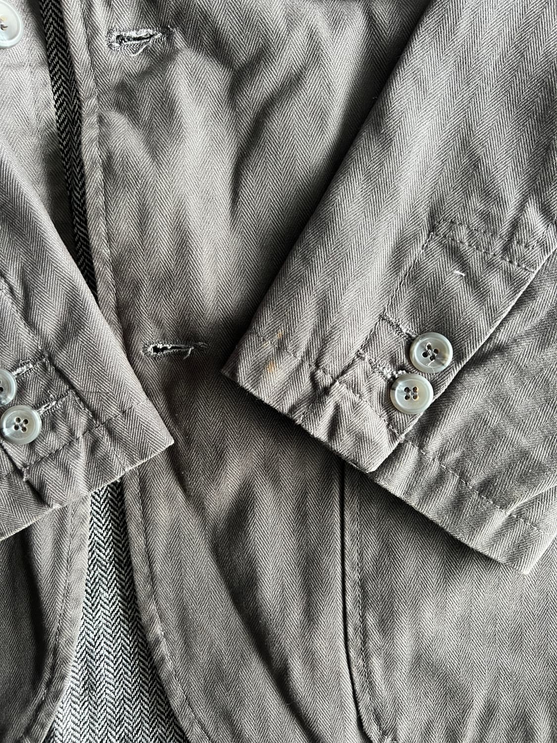 유니폼 브릿지 아메카지 자켓 그레이 s사이즈 상품이미지6