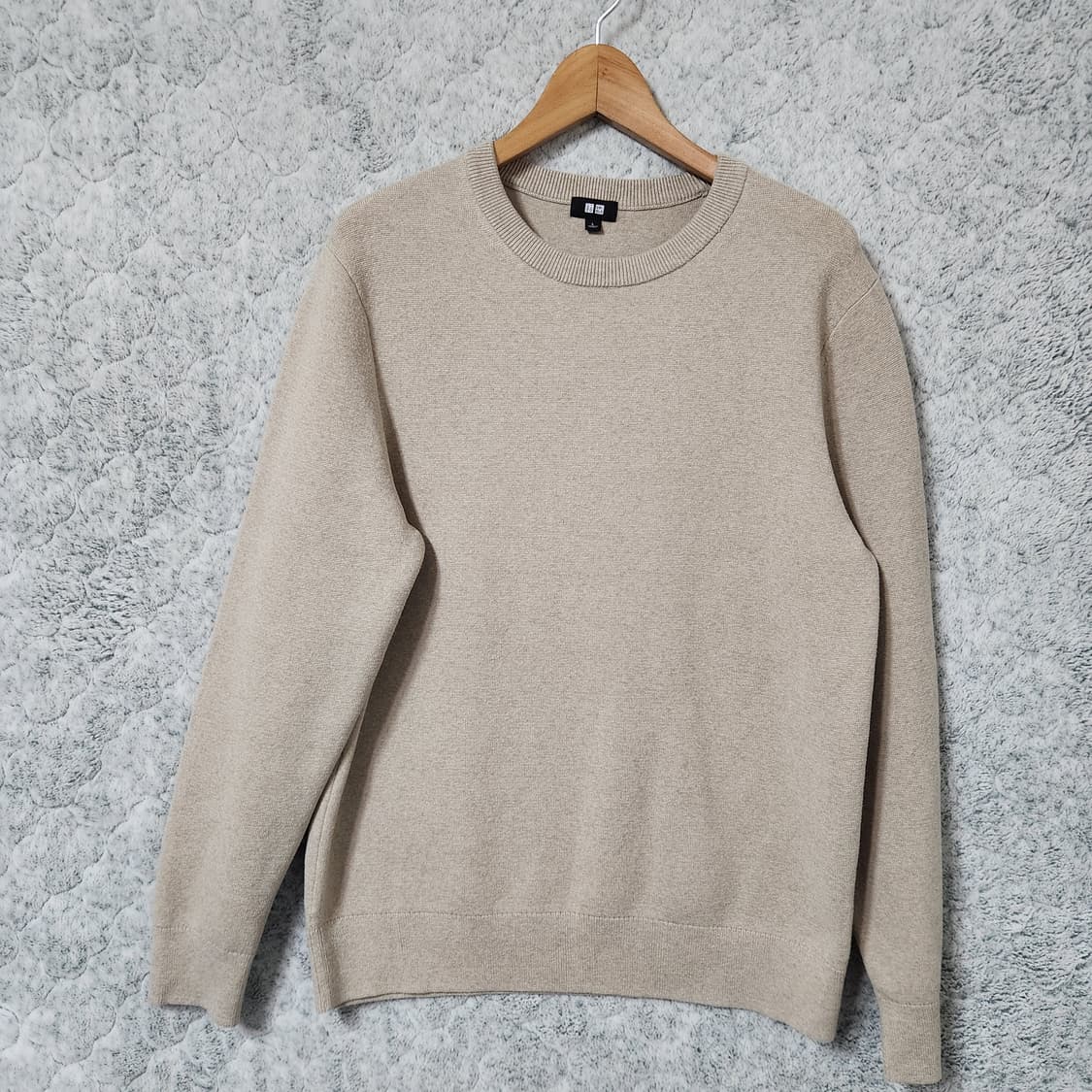 H846 [L] 유니클로 남성 라운드넥 니트 상품이미지1