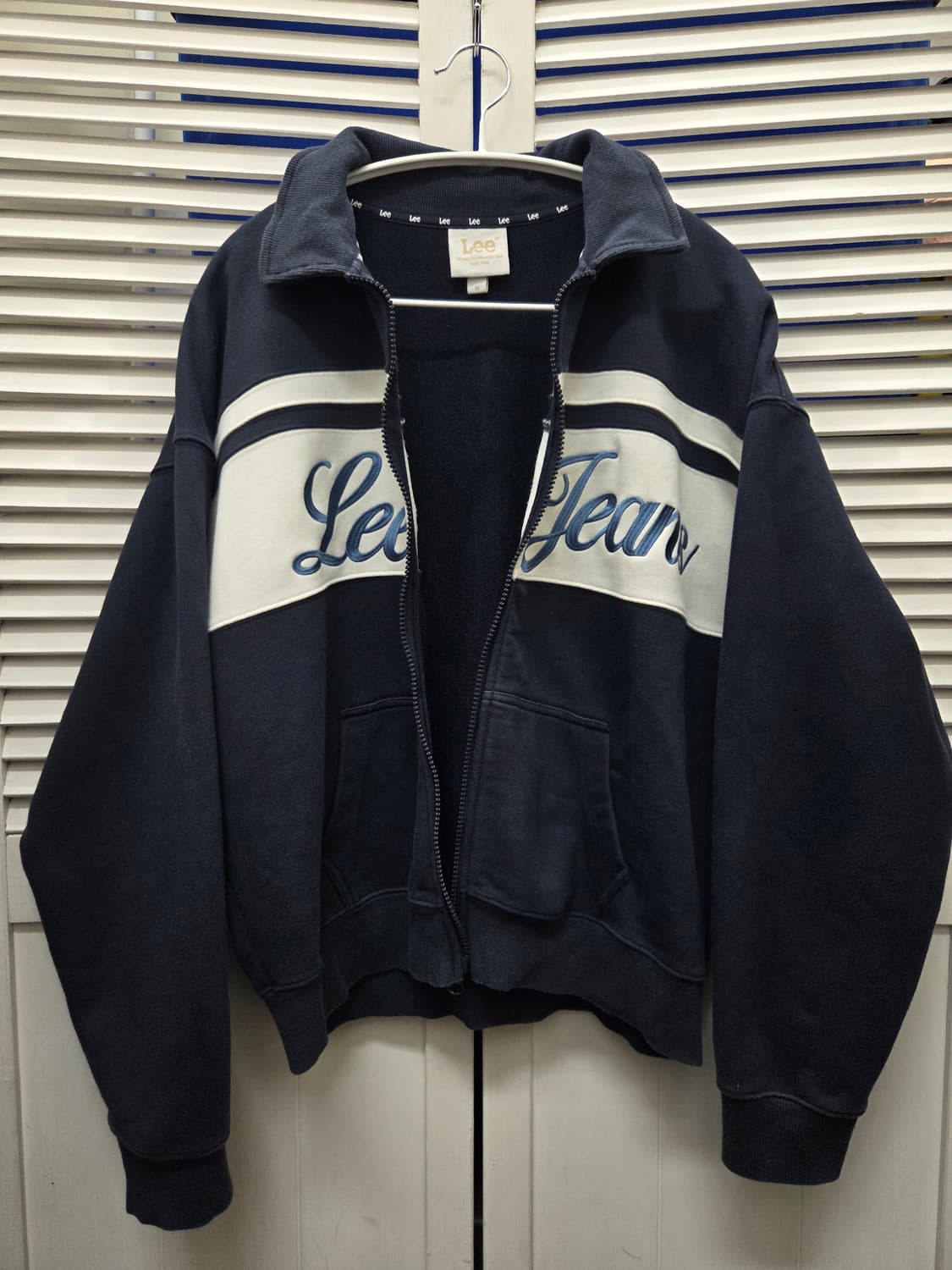 리 Lee 카라 스웻 집업 상품이미지2