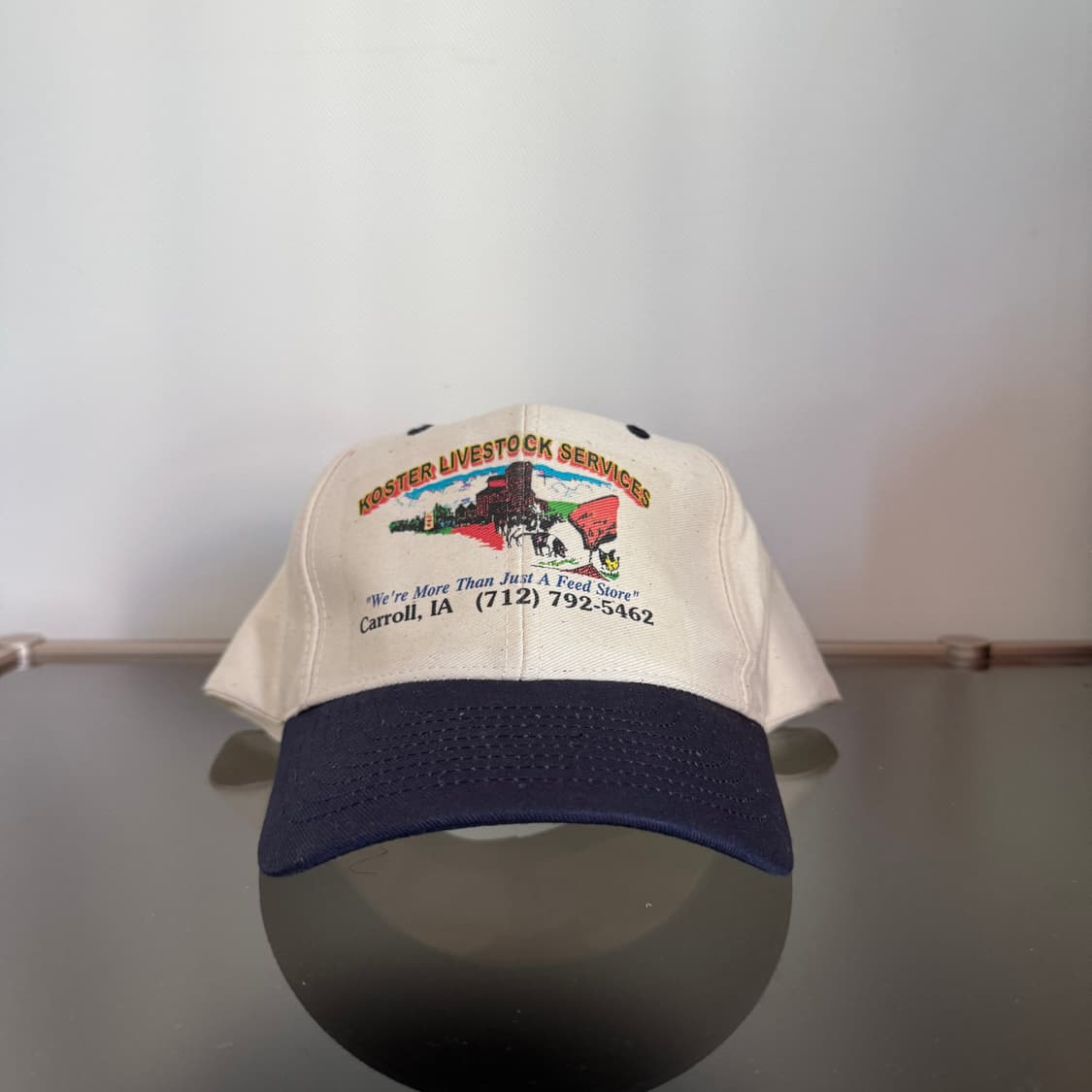 USA services 베이지 빈티지 모자 볼캡 vintage cap  상품이미지1