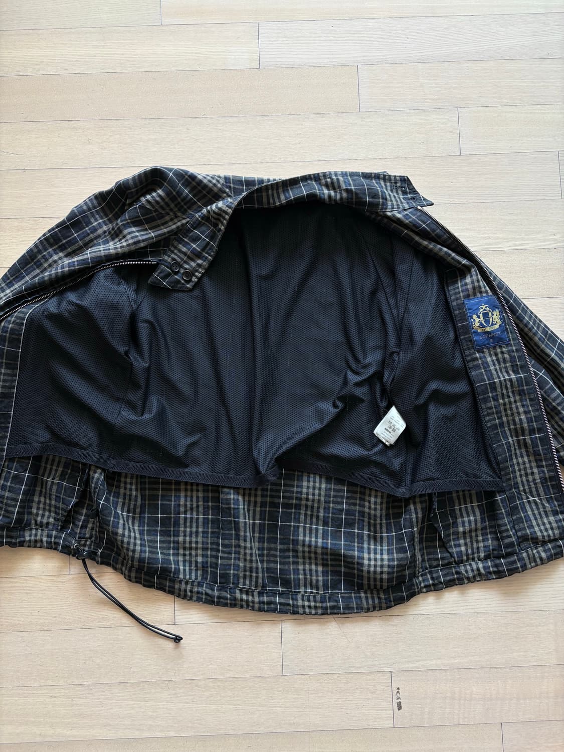 소프넷 마드라스 리넨 자켓 S 상품이미지6