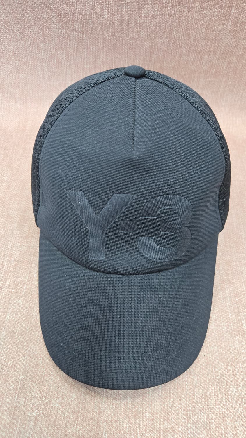 [정품] Y-3 요지야마모토 로고 메쉬 트러커 캡 블랙 (OSFA) 상품이미지1