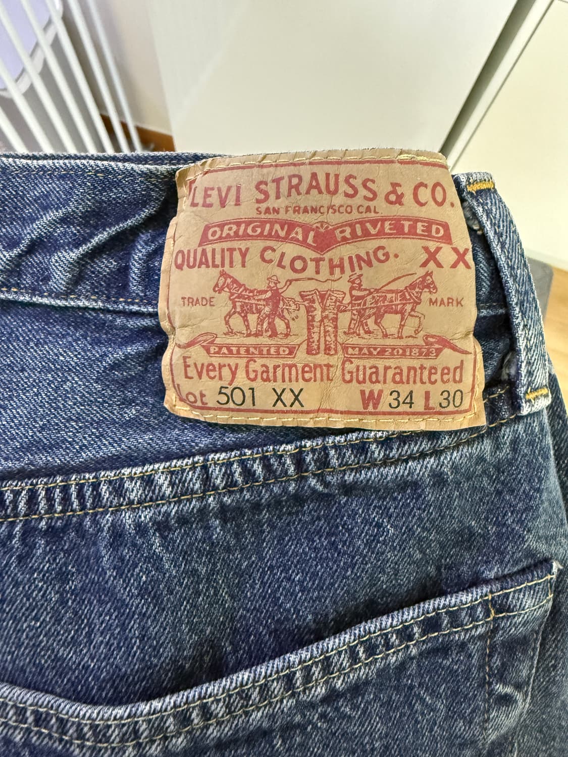 리바이스 LVC WAGONER W34 L30 상품이미지2