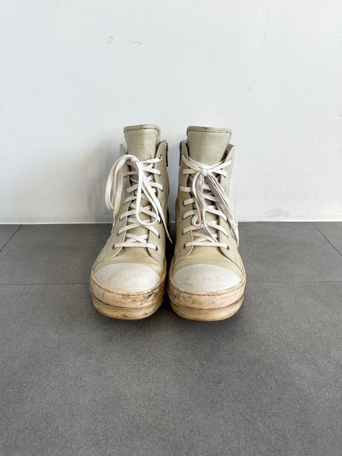 릭오웬스 og 라몬즈 하이 밀크 2010 상품이미지5