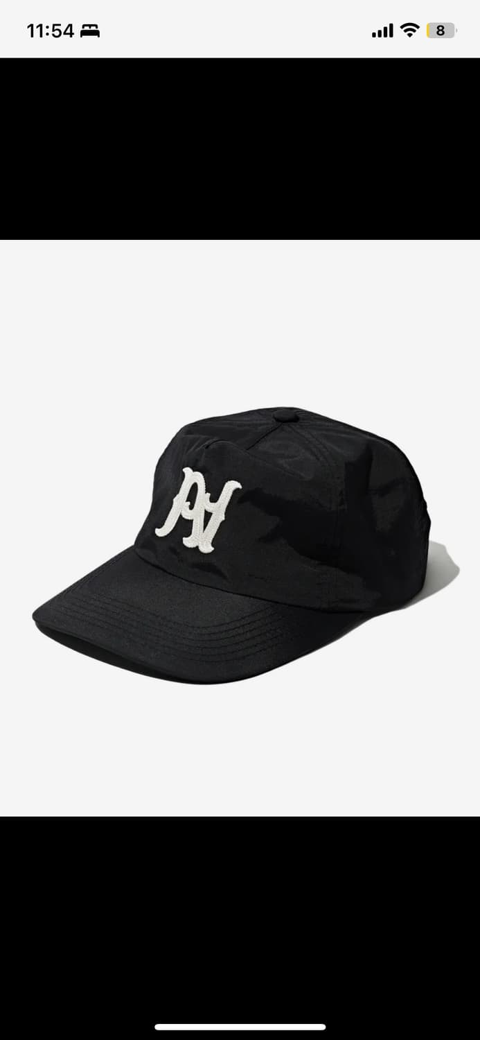 나일론 PA 볼 캡 블랙 상품이미지1