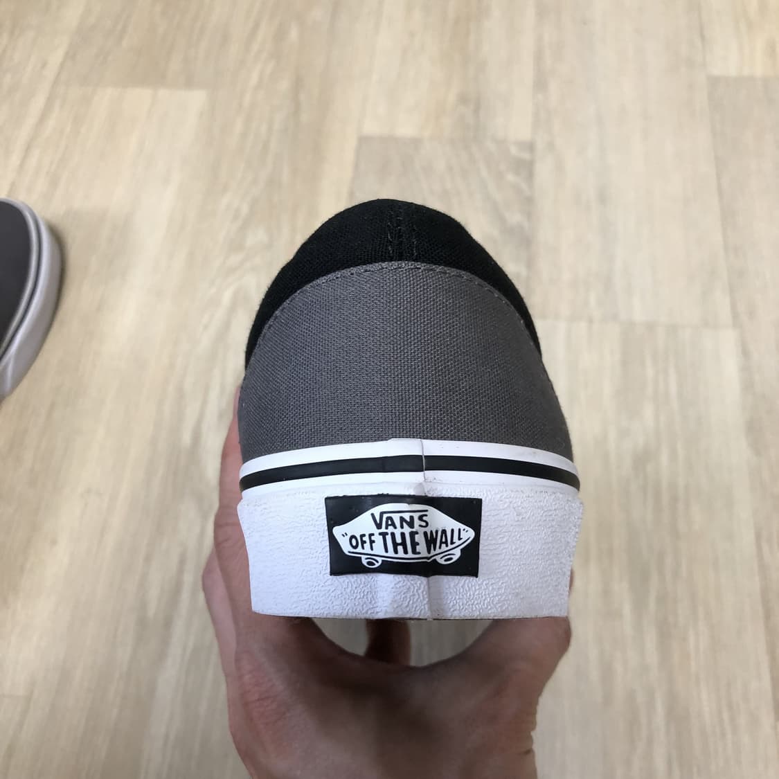 (265) 새상품 반스 VANS 에라 차콜 블랙 상품이미지5