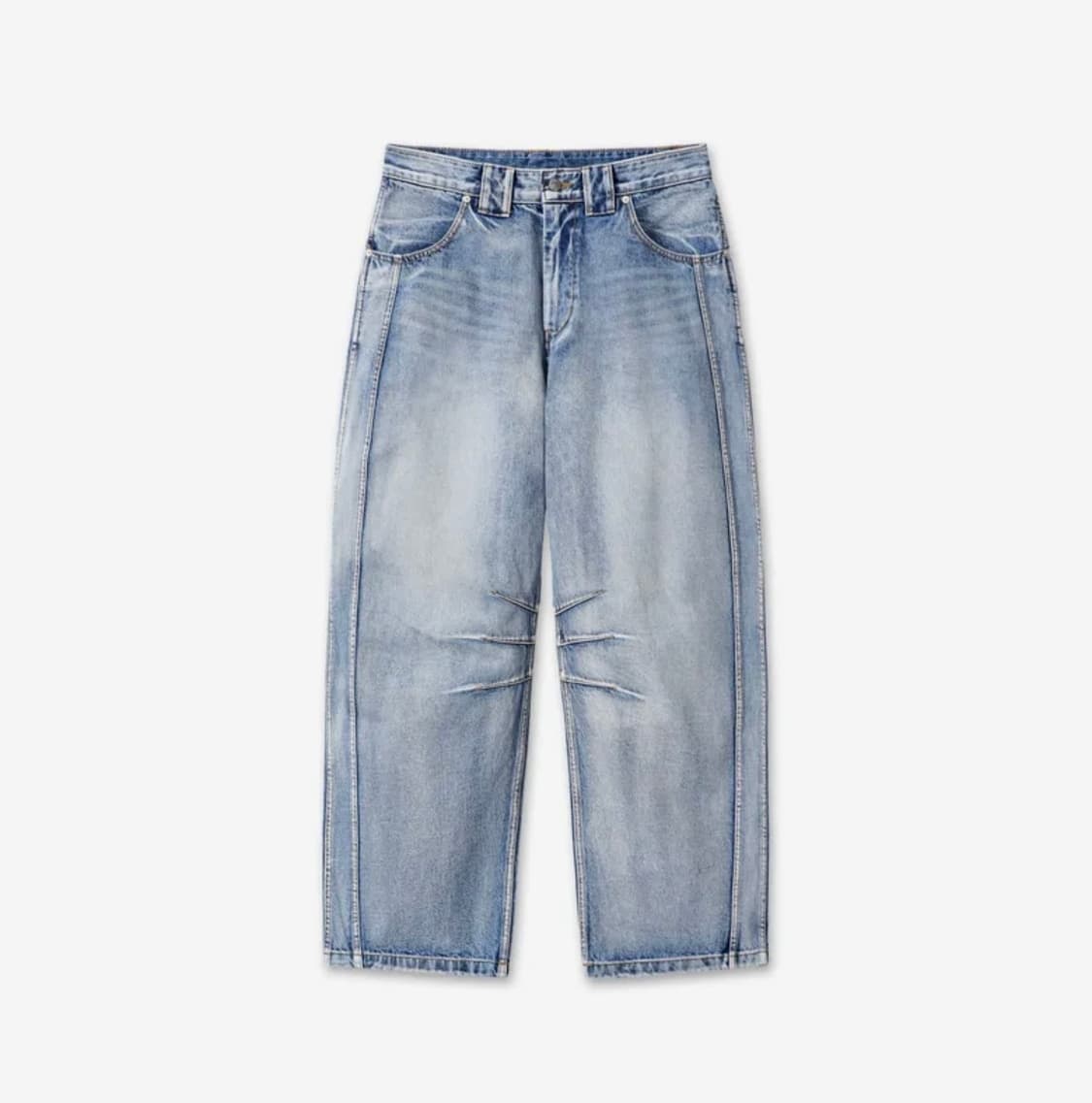 Technical Curved Denim Jeans 데님바지 상품이미지3