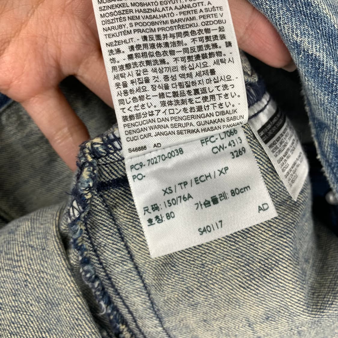 리바이스 레드탭 워싱 데님 자켓 상품이미지6