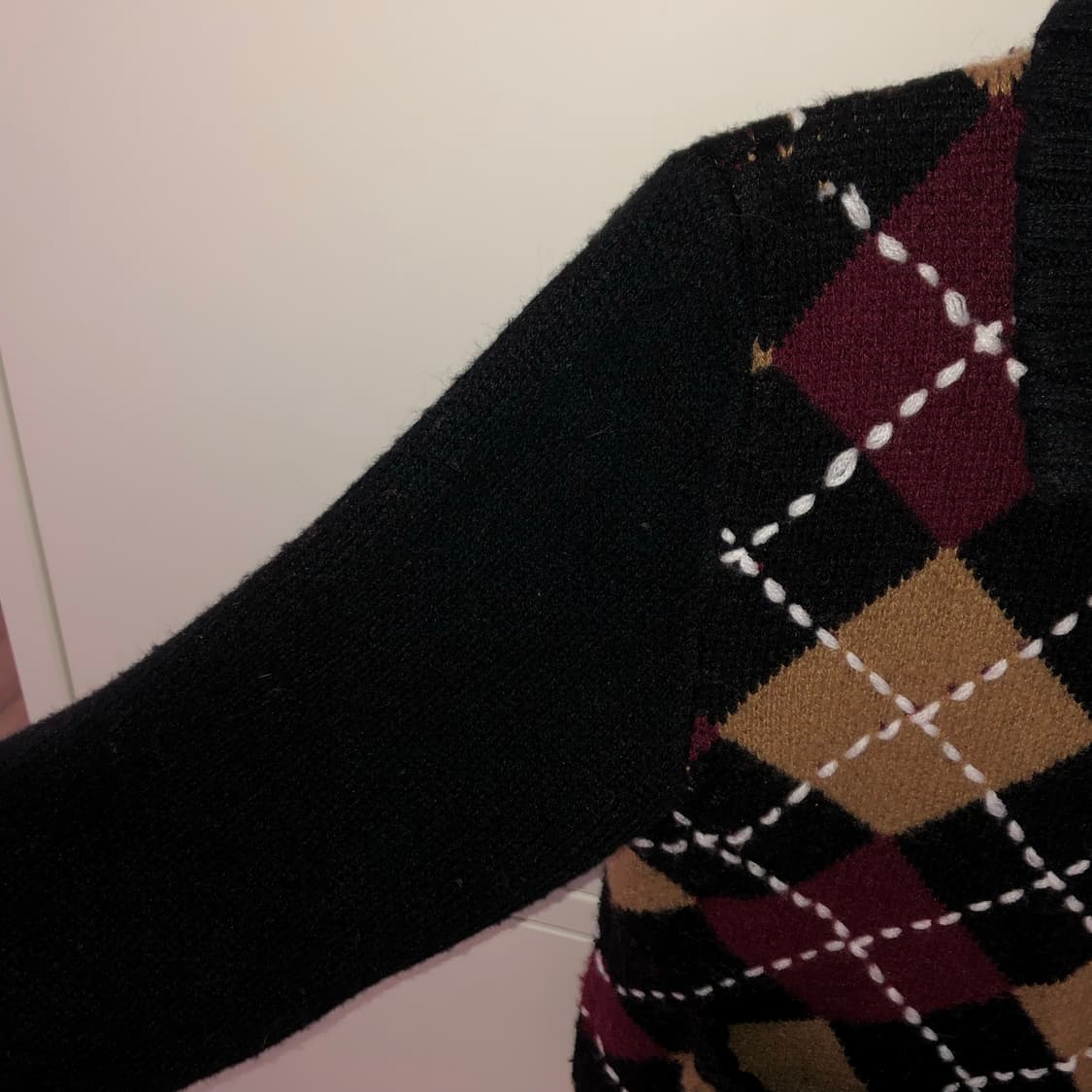 자라 다이아몬드 니트 가디건 상품이미지3