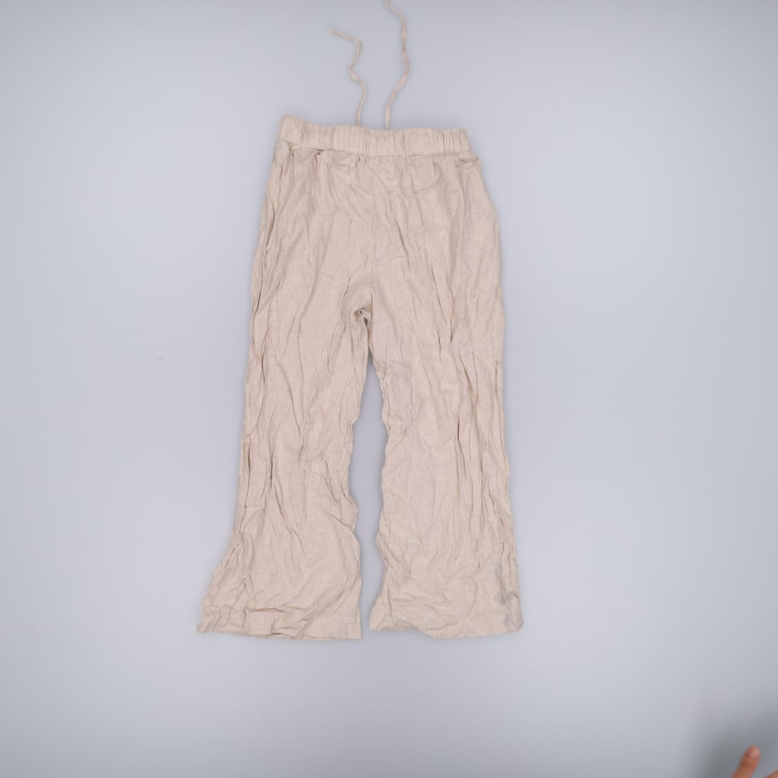 실측확인 빈티지 여성 린넨팬츠 0602H 상품이미지2