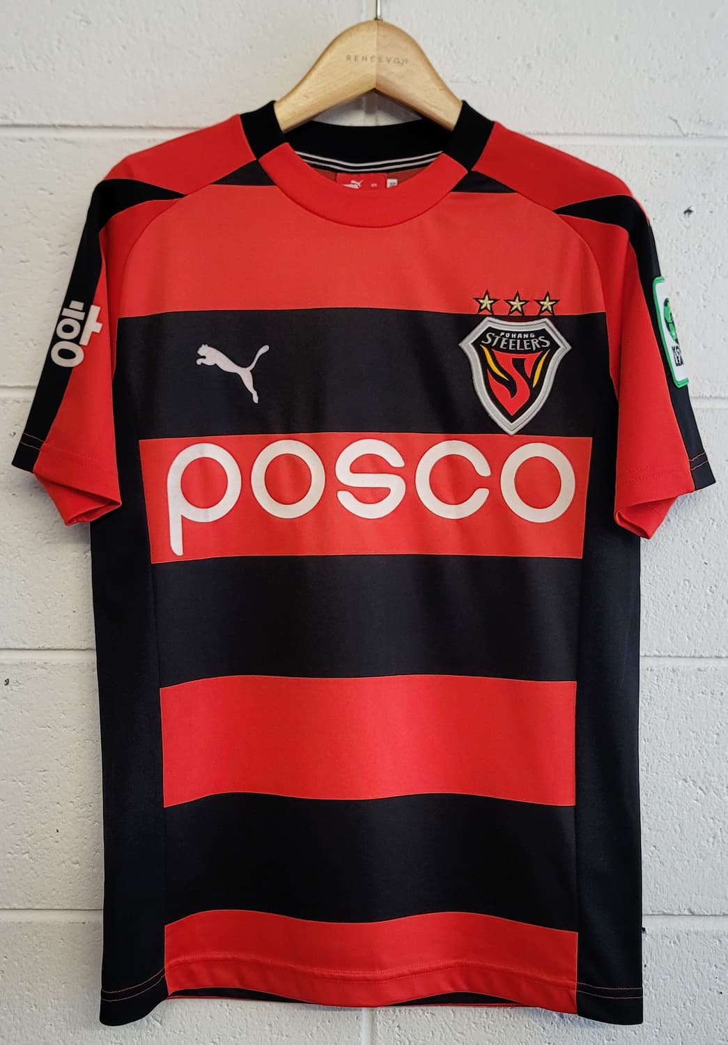 [XXS.80] 푸마 2005 포항스틸러스 홈 져지(유니폼) 판매 상품이미지1