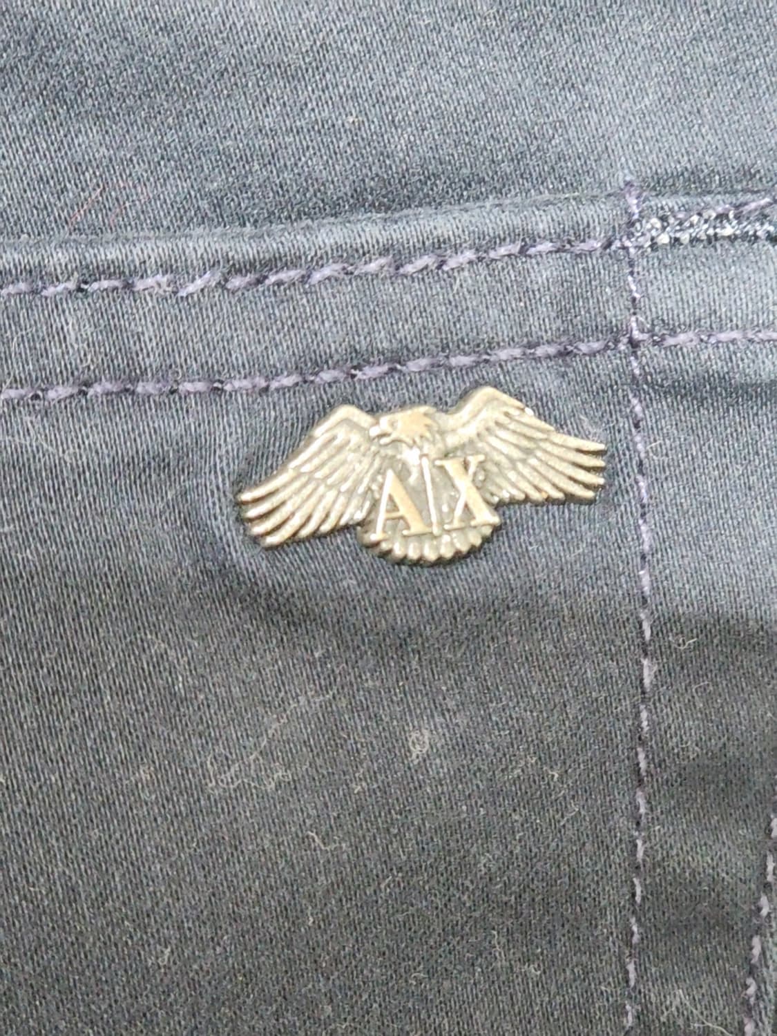 (33) 아르마니 익스체인지 면바지 네이비 스판 치노팬츠  상품이미지5