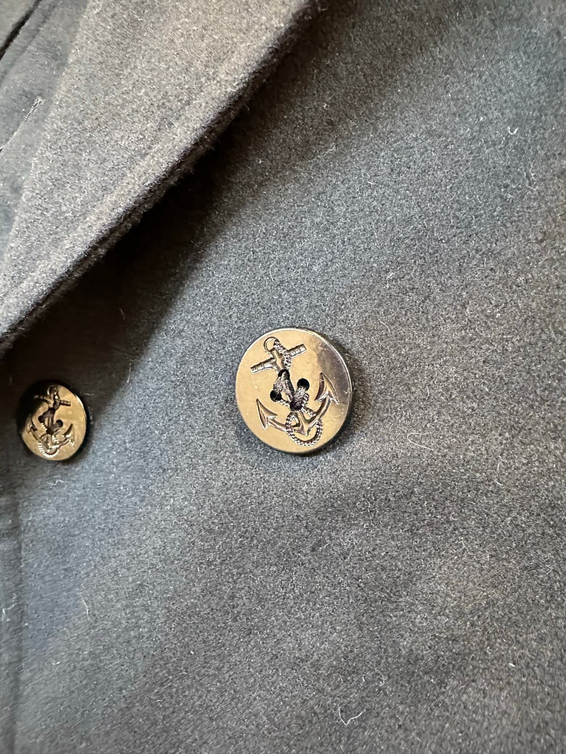 USN 미해군 헤비 울 피코트 38R 상품이미지5