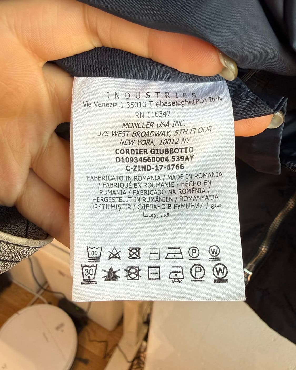 몽클레르 딥퍼플 이치로 윈드브레이커 후드 자켓 상품이미지9