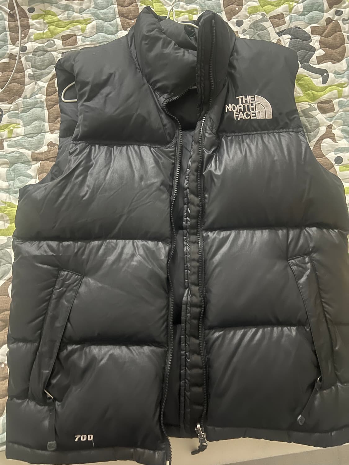 노스페이스 눕시 패딩 조끼 블랙 85 상품이미지1