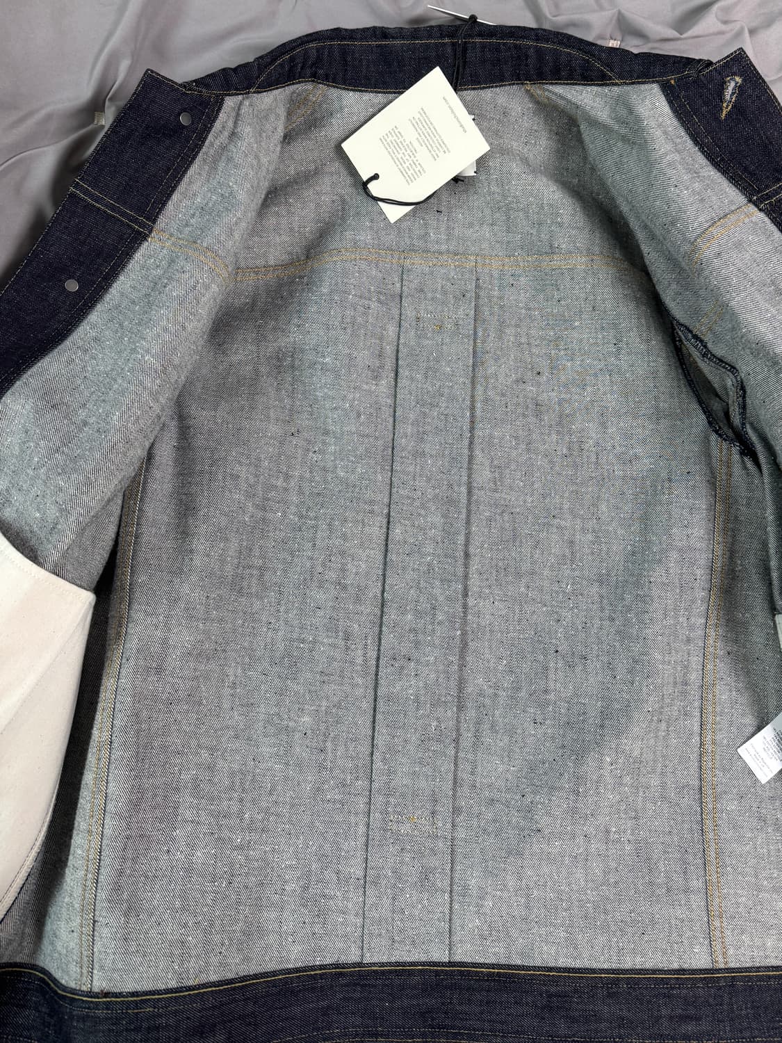 스튜디오 니콜슨 LAZAR 데님자켓(M, 인디고) 상품이미지8