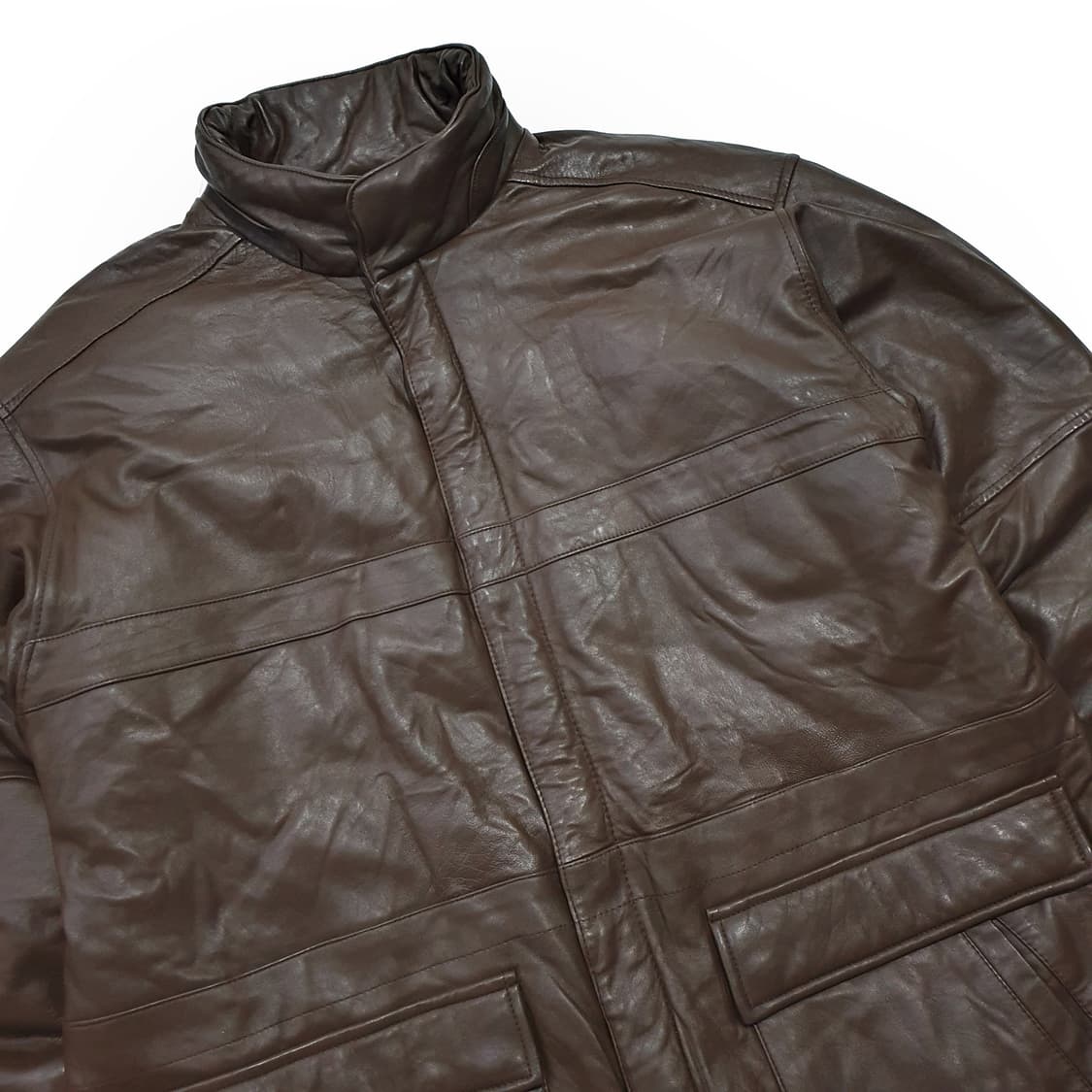 에디바우어 레더 다운 파카 90s XL (110-115) 카코트 상품이미지3