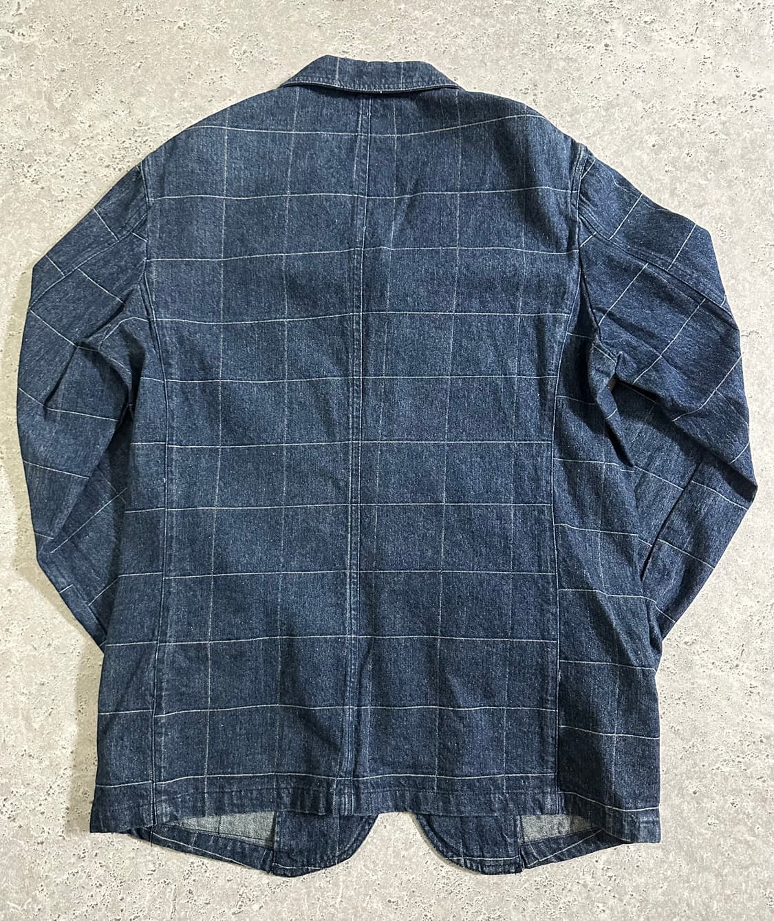 [00s] Never Seen Thing 윈도우페인 데님블레이저 /038 상품이미지3