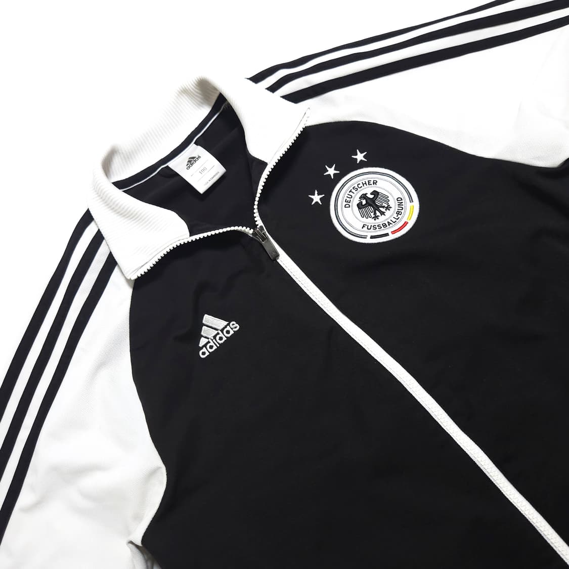 아디다스 대장급 13 독일 국대 트랙탑 져지 자켓 흰검 상품이미지5