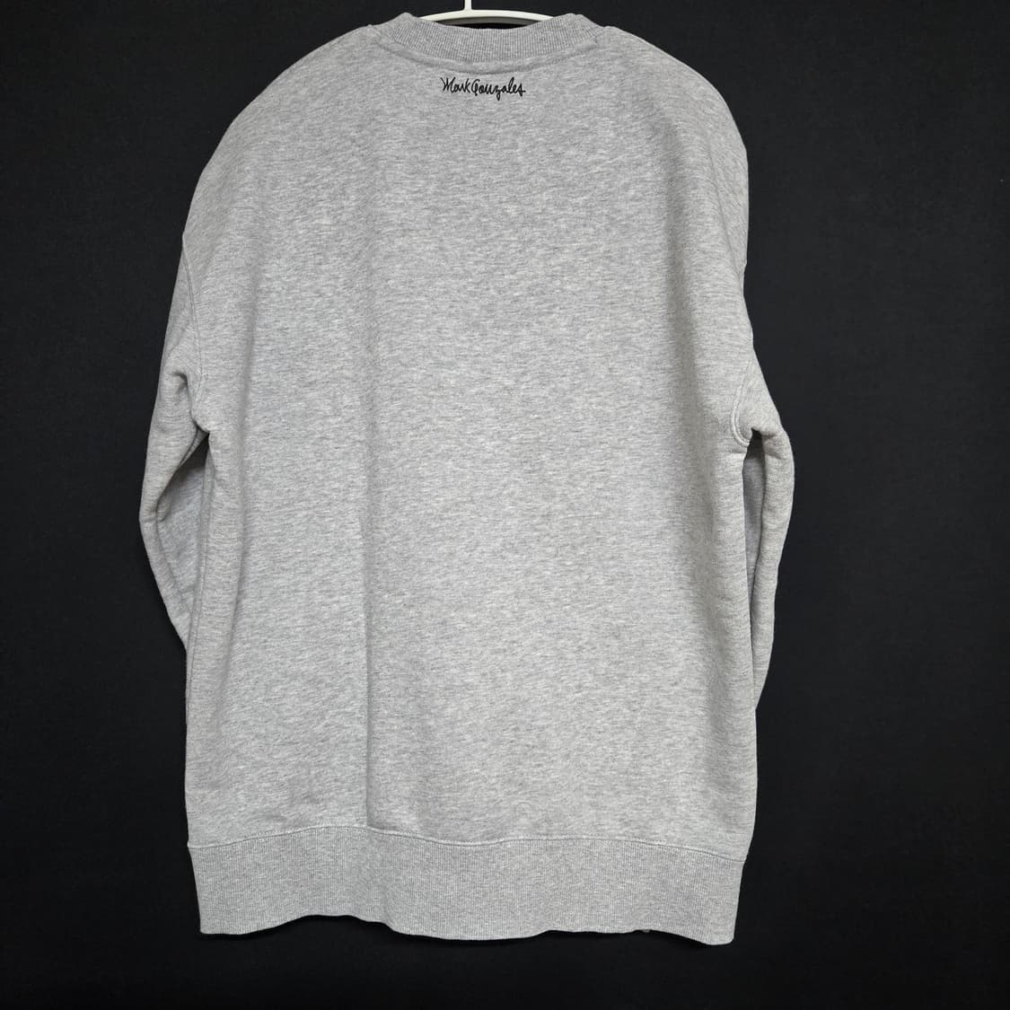 마크곤잘레스 와릿이즌 더블와펜 맨투맨 그레이(S사이즈) 상품이미지2