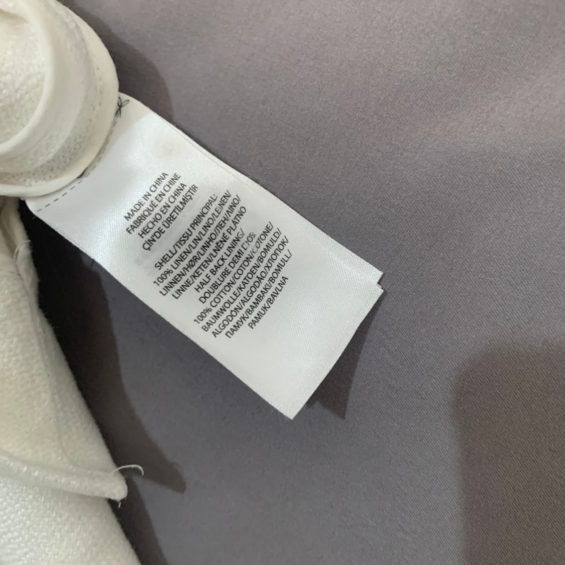 6 폴로랄프로렌 여성 린넨 화이트 블레이저 자켓 상품이미지6