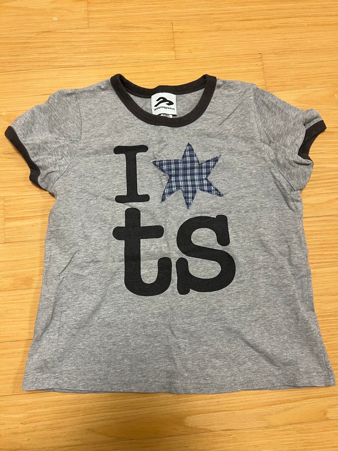 탄산마그네슘 링거 티셔츠 그레이 (우먼) 상품이미지6