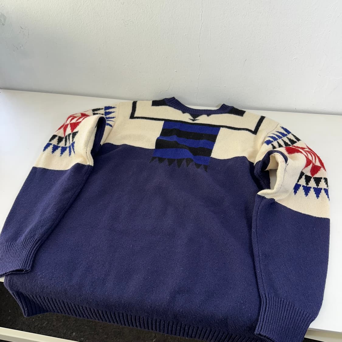 95 SACAI 사카이 에스닉 자카드니트 상품이미지5