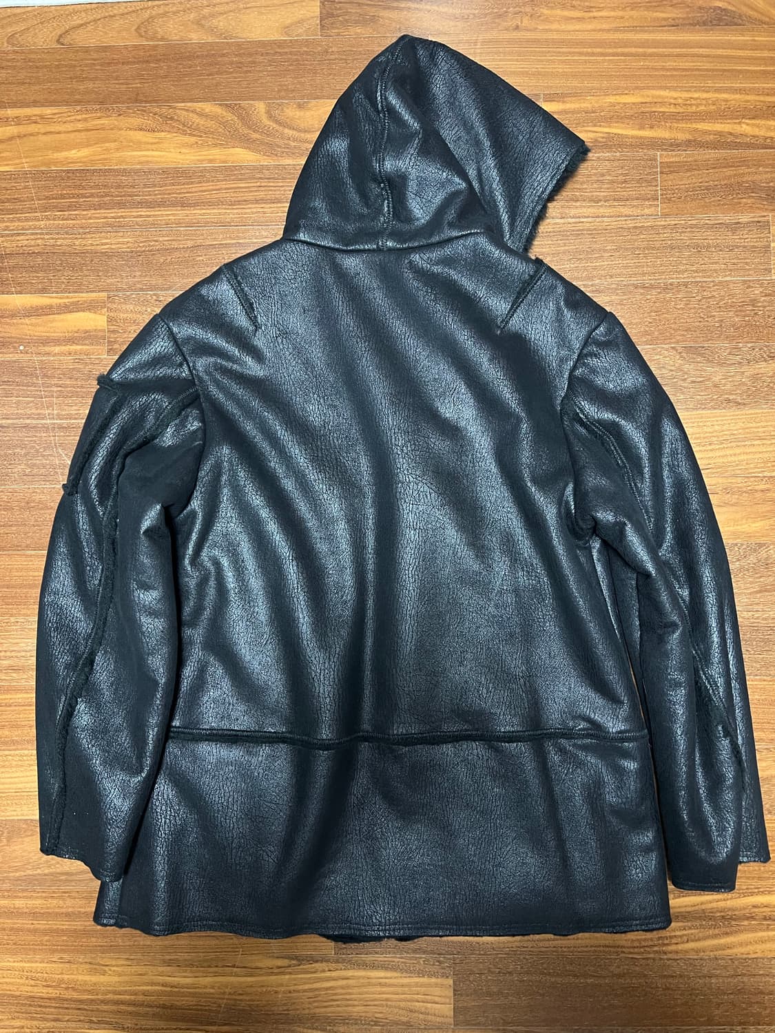 고샤 루브친스키 인조 레더 퍼 후드 자켓 상품이미지6