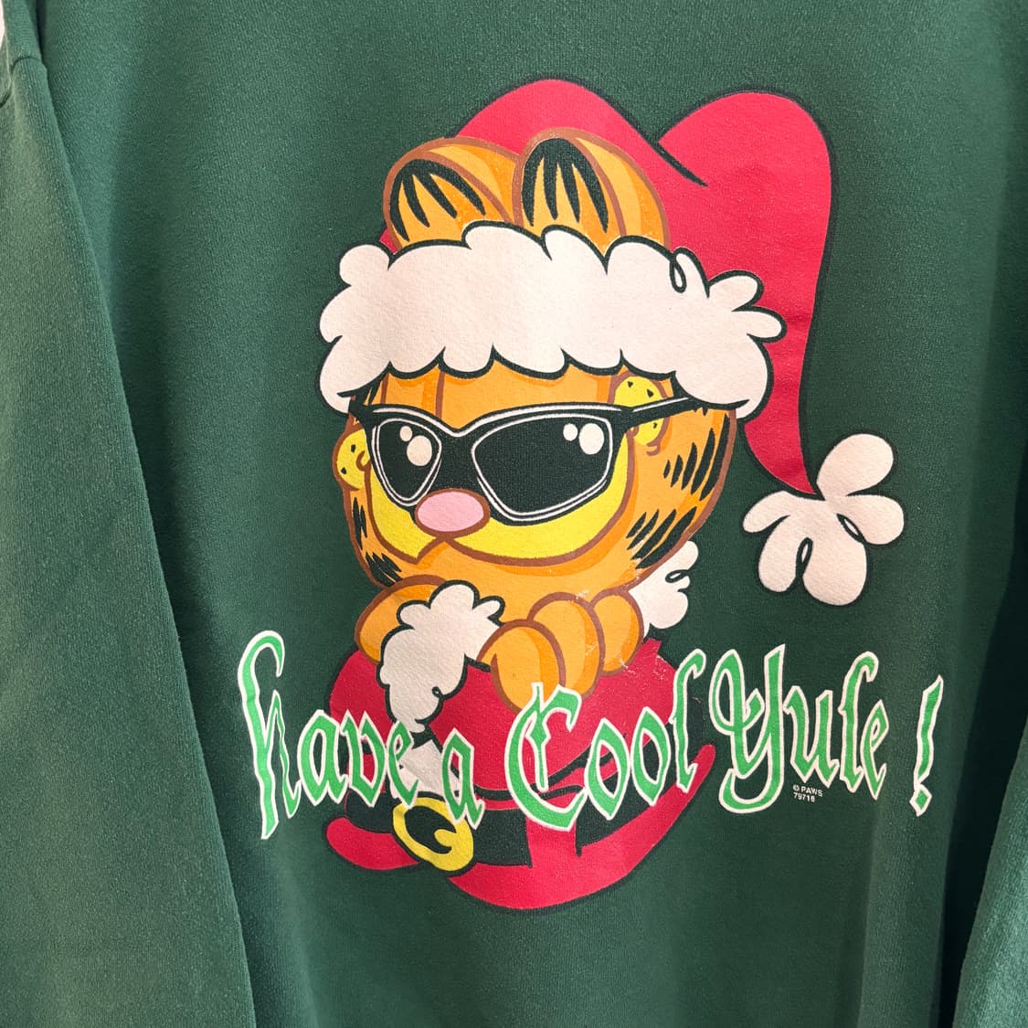 크리스마스 가필드 헤비코튼 스웻 L 상품이미지2