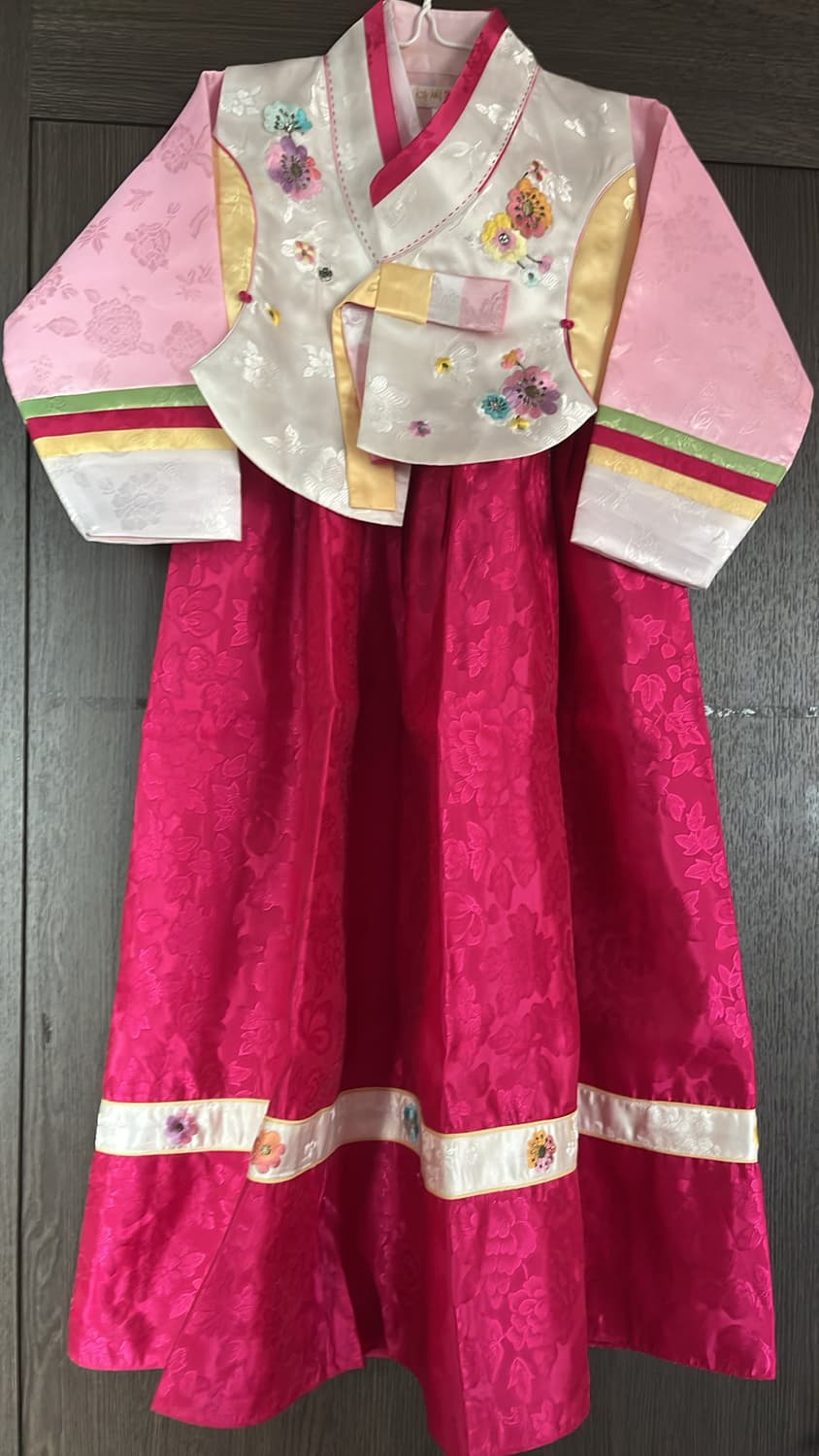 여아 한복 드레스 세트 상품이미지1