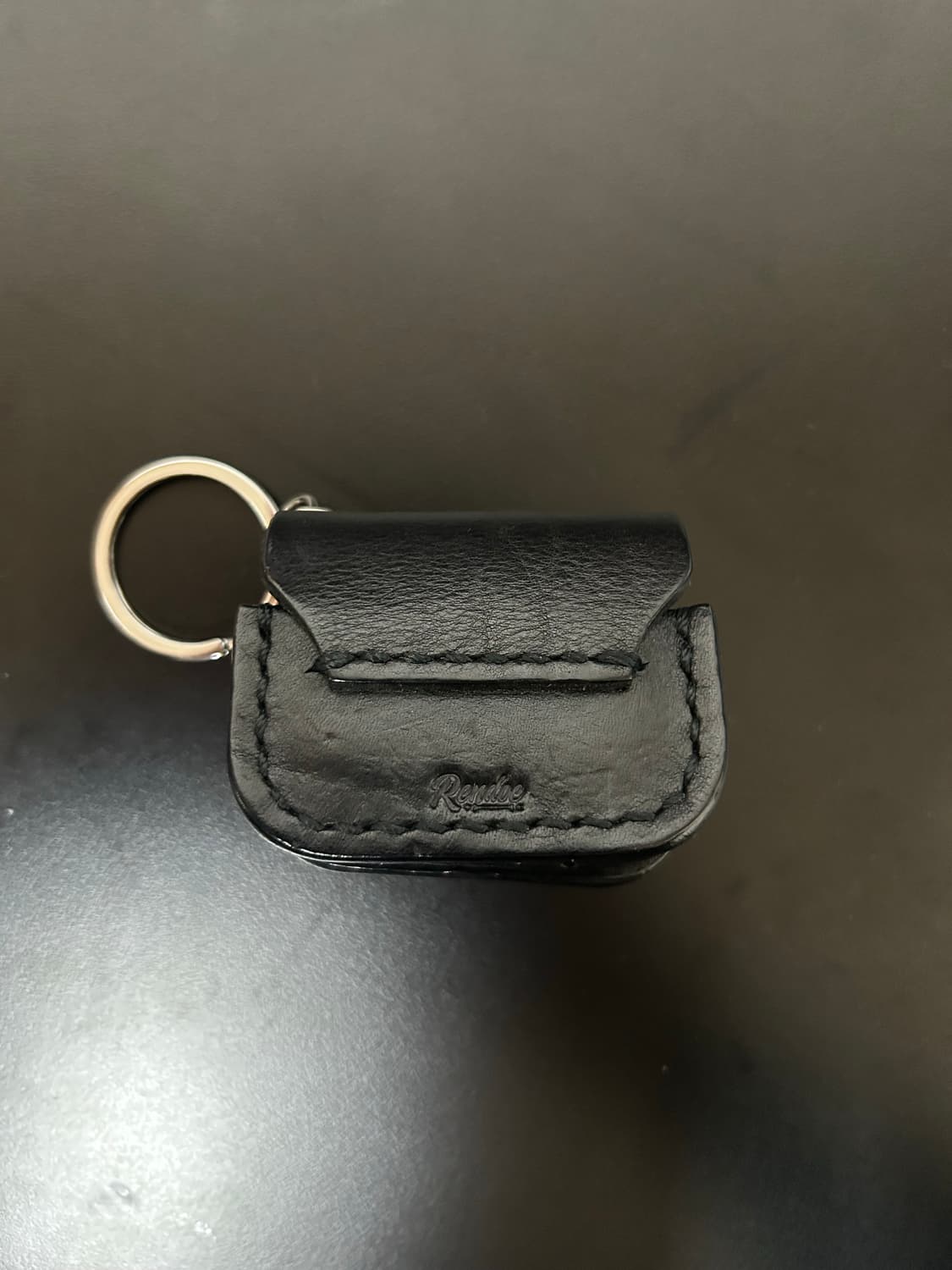 렌도 에어팟 프로2 가죽,실버 콘쵸 케이스 상품이미지2