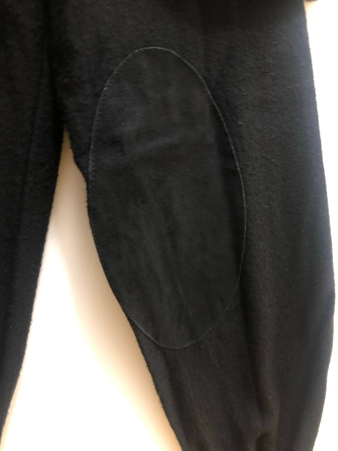 [M] 마르지엘라 엘보우 패치 가디건 블랙 상품이미지8