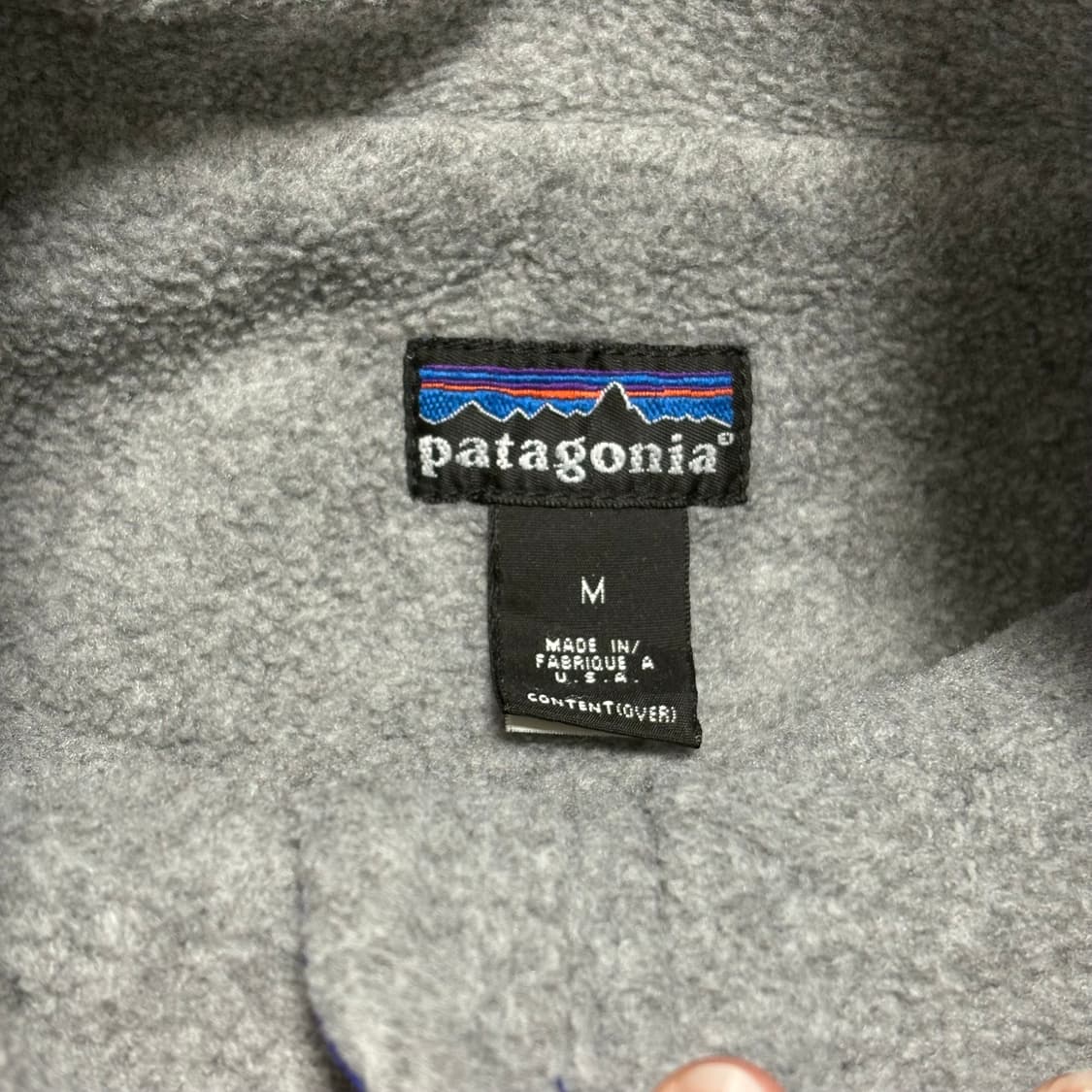 🇺🇸90s 파타고니아 쉘드 신칠라 자켓 퍼플 상품이미지8