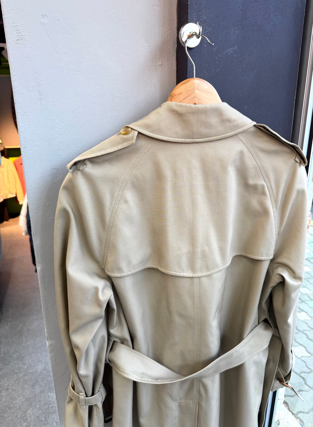 46/ 버버리 90s 아카이브 벨티드 트렌치코트 상품이미지7