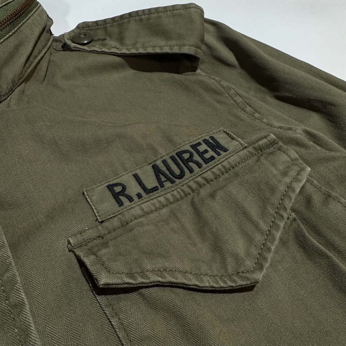 폴로 랄프로렌 카키 후드 필드 자켓 상품이미지4