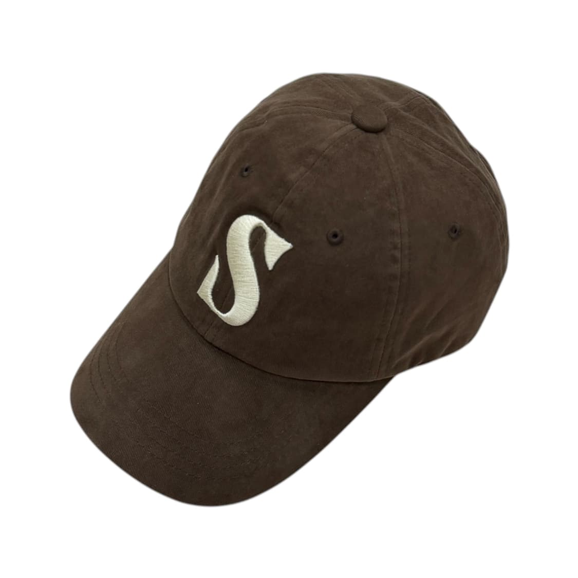 세터 빈티지 캐쥬얼 볼캡 모자 브라운 상품이미지2